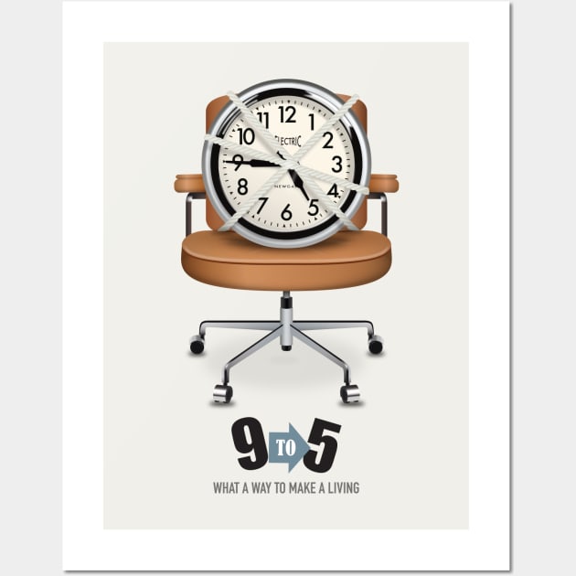 9 to 5 - Alternative Movie Poster Wall Art by MoviePosterBoy